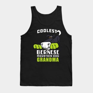 Coolest Bernese Mountain Dog Tank Top